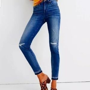 Madewell 9'' high-rise skinny jeans